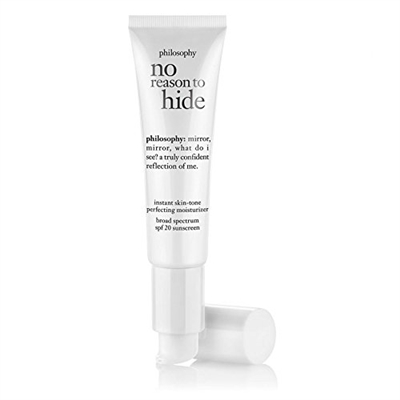 Philosophy No Reason to Hide instant Skin-Tone Perfecting Moisturizer Medium 1 Oz