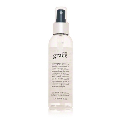 Philosophy Pure Grace Satin Finish Body Oil Mist 5.8 Oz