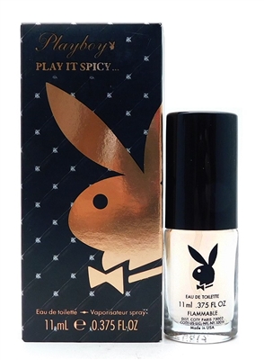 Playboy Play it Spicy Eau de Toilette .375 Fl Oz.