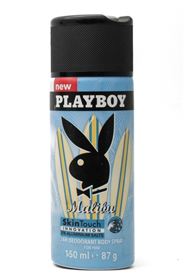 Playboy Super MALIBU 24H Deodorant Body Spray for Him 150 ml.