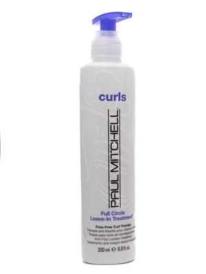 Paul Mitchell FULL CIRCLE Leave-In Treatment, Frizz Free Curl Technology  6.8 fl oz