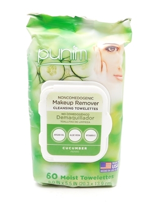 punim Makeup Remover Cleansing Toweletts Cucumber 60 Towelettes