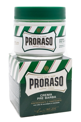 Proraso Pre-Shave Cream, Refreshing and Toning 3.6 Oz