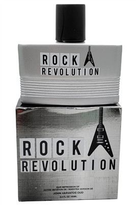 Preferred ROCK REVOLUTION Rose, Pepper, Oud Mens Fragrance 3.4 fl oz