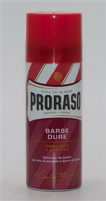 Proraso Shaving Foam Shea Butter & Sandal Oil 50 Ml Travel Size