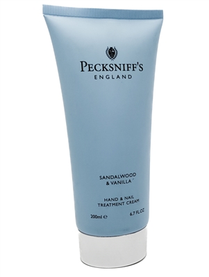 Pecksniff's Sandalwood & Vanilla Hand and Nail Treatment Cream  6.7 fl oz