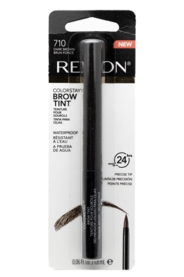 Revlon COLORSTAY Brow Tint, 710 Dark Brown  .06 fl oz