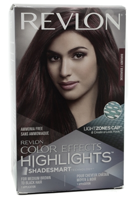 Revlon Color Effects Highlights Burgundy 1 Application