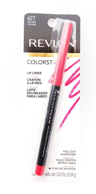 Revlon ColorStay Lip Liner 677 Fuchsia .01 Oz.