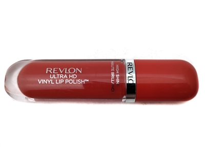 REVLON Ultra HD Vinyl Lip Polish Liquid Lipstick, 905 She's on Fire  .2 fl oz