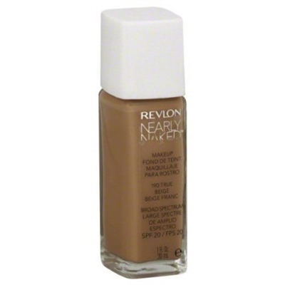 Revlon Nearly Naked Makeup, 190 True Beige