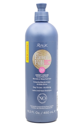 Roux FANCI-FULL Instant Hair Color 19 Sweet Cream   15.2 fl oz