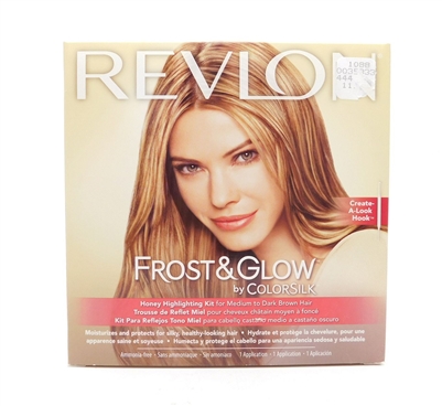 Revlon Frost & Glow by Colorsilk Honey Highlighting Kit for Medium to Dark Brown Hair 1 Application
