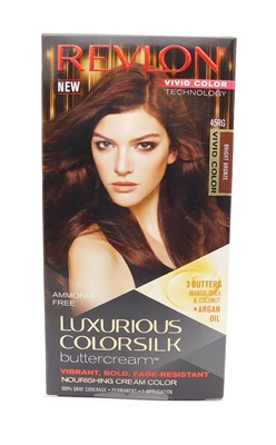 Revlon Luxurious Colorsilk Buttercream 45RG Bright Bronze 1 Application