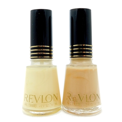 Revlon Nail Enamel set of 2: 88 Naked Ivory, 150 Sheer Pure Nude (each .5 Fl Oz.)