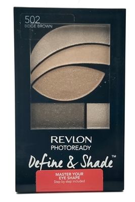 Revlon Photoready DEFINE & SHADE Eye Shadow, 502 Beige/Brown  .1oz