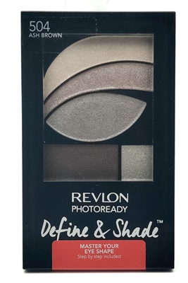 Revlon Photoready DEFINE & SHADE Eye Shadow, 504 AshBrown  .1oz