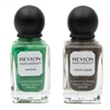 Revlon Parfumerie Scented Nail Enamel Set of 2; Italian Leather and Lime Basil (.4 fl oz each)