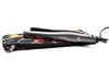 Rusk SMOOTH TITANIUM Mini Flattening Iron 3/4" with Zippered Thermal Case