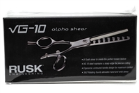 Rusk VG-10 Alpha Shear, 8 tooth, Rotating Thumb