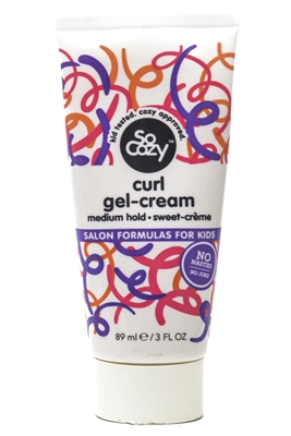 So Cozy Kids CURL Gel-Cream, Medium Hold, Sweet Creme   3 fl oz