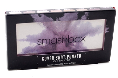 Smashbox COVER SHOT: PUNKED Eye Palette; Headliner, Punked, Anarkissed, Soft Punch, destroyer Studded, Riot Girl, Combat Boots  21oz total