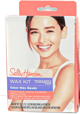 Sally Hansen Wax Kit for Faces, Bikini and Other Sensitive Areas.