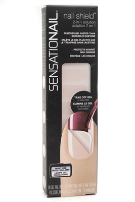 SensatioNail NAIL SHIELD 2-in-1 Solution, Easy Removal and Nail Protection, Must Use with LED Lamp,  88 shields