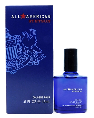 Stetson All American Cologne Pour .5 Fl Oz.