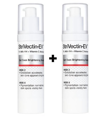 StriVectin-EV Get Even Brightening Serum 1 oz  Pack of 2