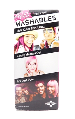 Splat Washables Hair Color Hot 4 Pink 1.5 Oz.