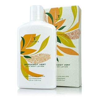 Thymes Bergamot Vert AHA Body Lotion 9.25 Oz