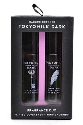 Tokyomilk Dark Fragrance Duo Eau De Parfum;  62 Tainted Love, 10 Everything & Nothing  .27 fl oz each (.54 fl oz total)