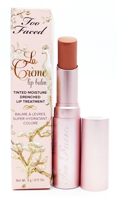 Too Faced La Creme Color Drenched Lip Balm Hunny Bunny .11 Oz.