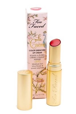 Too Faced La Creme Color Drenched Lip Balm Stiletto Red .11 Oz