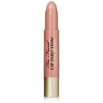 Too Faced Lip Injection Color Bomb Plumping Lip Tint Never Enough Nude .10 Oz