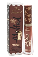 Too Faced MELTED Matte Liquified Matte Long Wear Lipstick, Gingerbread Man   .23 fl oz