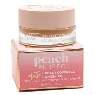 Too Faced PEACH PERFECT Instant Coverage Matte Concealer, Toasted  .24oz
