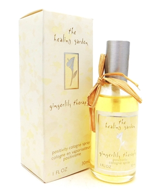 The Healing Garden gingerlily theraphy Positivity Cologne Spray 1 Fl oz.