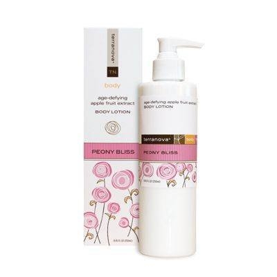 Terranova PEONY BLISS  Age Defying Apple Fruit Extract Body Lotion 8.45 Oz