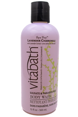 Vitabath SPA DAY Lavender Chamomile Body Wash  12 fl oz