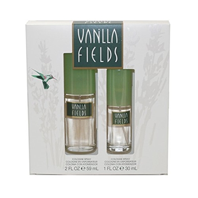 Vanilla Fields 2 Pc. Set: 2 Oz Cologne Spray + 1 Oz Cologne Spray