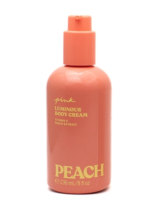 Victoria's Secret PINK Peach Luminous Body Cream  8 fl oz