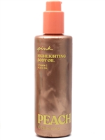 Victoria's Secret PINK Peach Highlighting Body Oil  8 fl oz