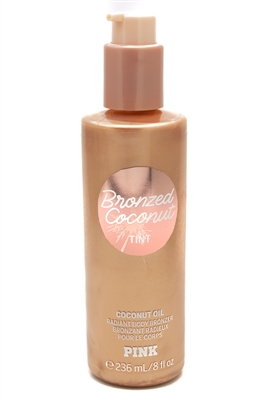 Victoria's Secret PINK Bronzed Coconut Tint Coconut Oil Radiant  Body Bronzer  8 fl oz