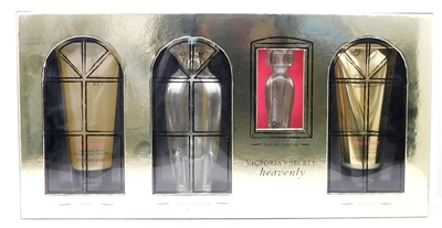 Victoria's Secret Heavenly: Fragrance Wash 3.4 Fl Oz., Eau De Parfum 1.7 Fl Oz. & .25 Fl Oz., Fragrance Lotion 3.4 Fl Oz.