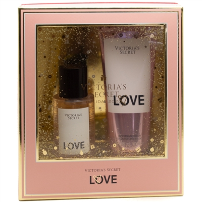 Victoria's Secret LOVE Fine Fragrance Mist  2.5 fl oz  & Lotion  3.4 fl oz  Set