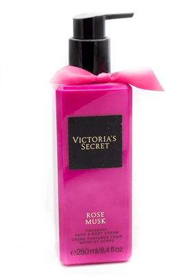 Victoria's Rose Musk Hand and Body Cream   8.4 fl oz