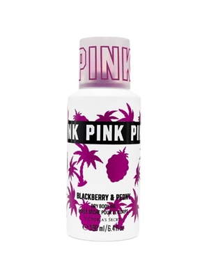 Victoria's Secret Pink Blackberry & Peony Dry Body Oil 6.4 Oz