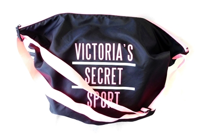 Victoria's Secret SPORT Gym Bag with Neon Pink Trim and Zipper